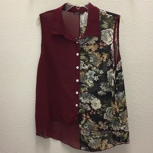 Sheer Shein Curve top